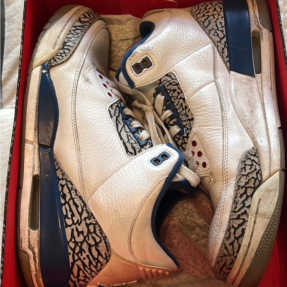 Jordan 3 retro “true blue” in used condition - Picture 2 of 6